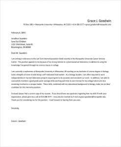 Motivation Letter For Internship PDF