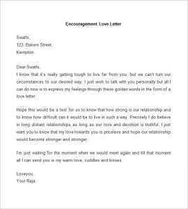 Motivation Letter to Boyfriend Printable